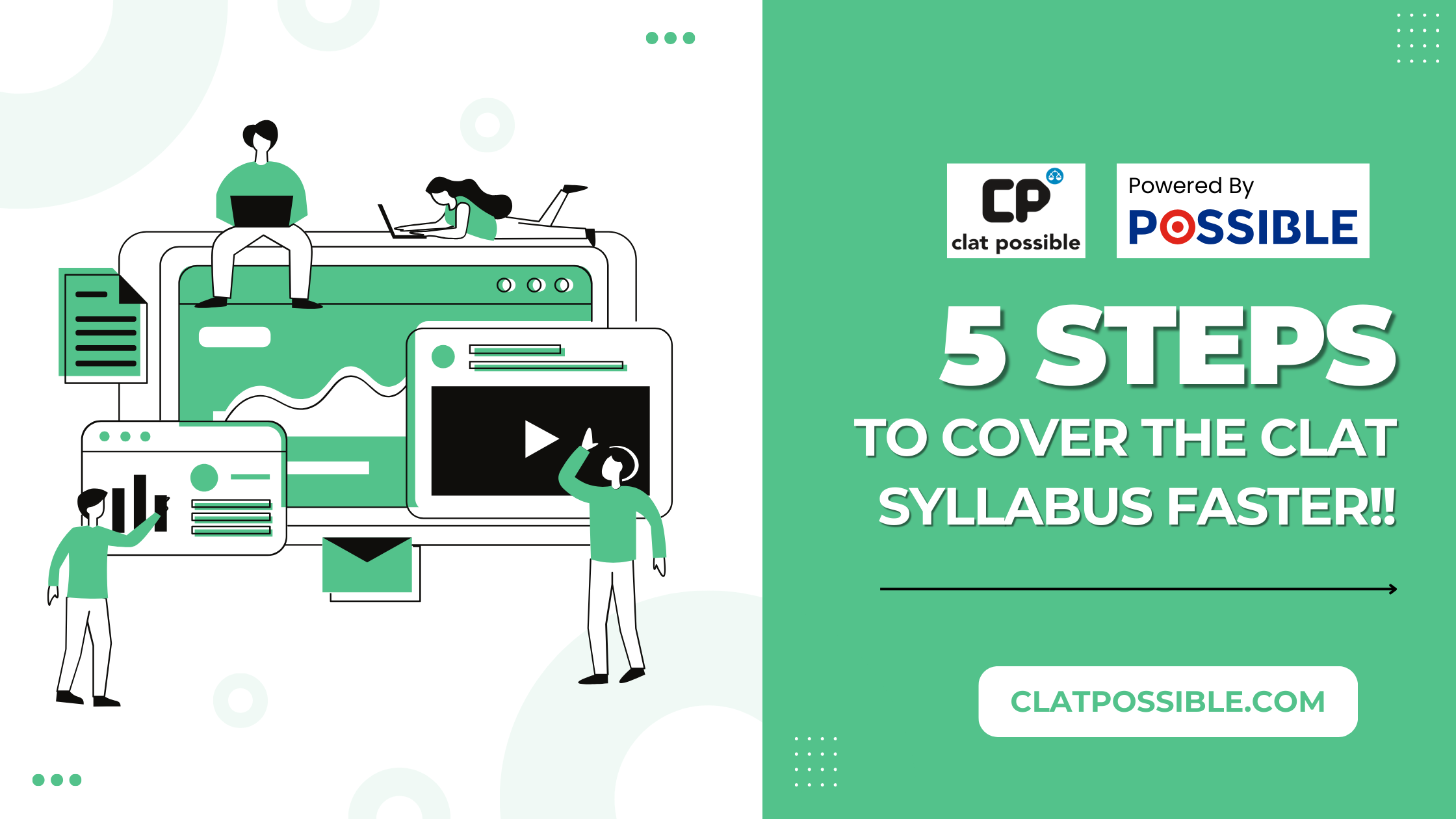 5 Steps to Cover the CLAT Syllabus Faster