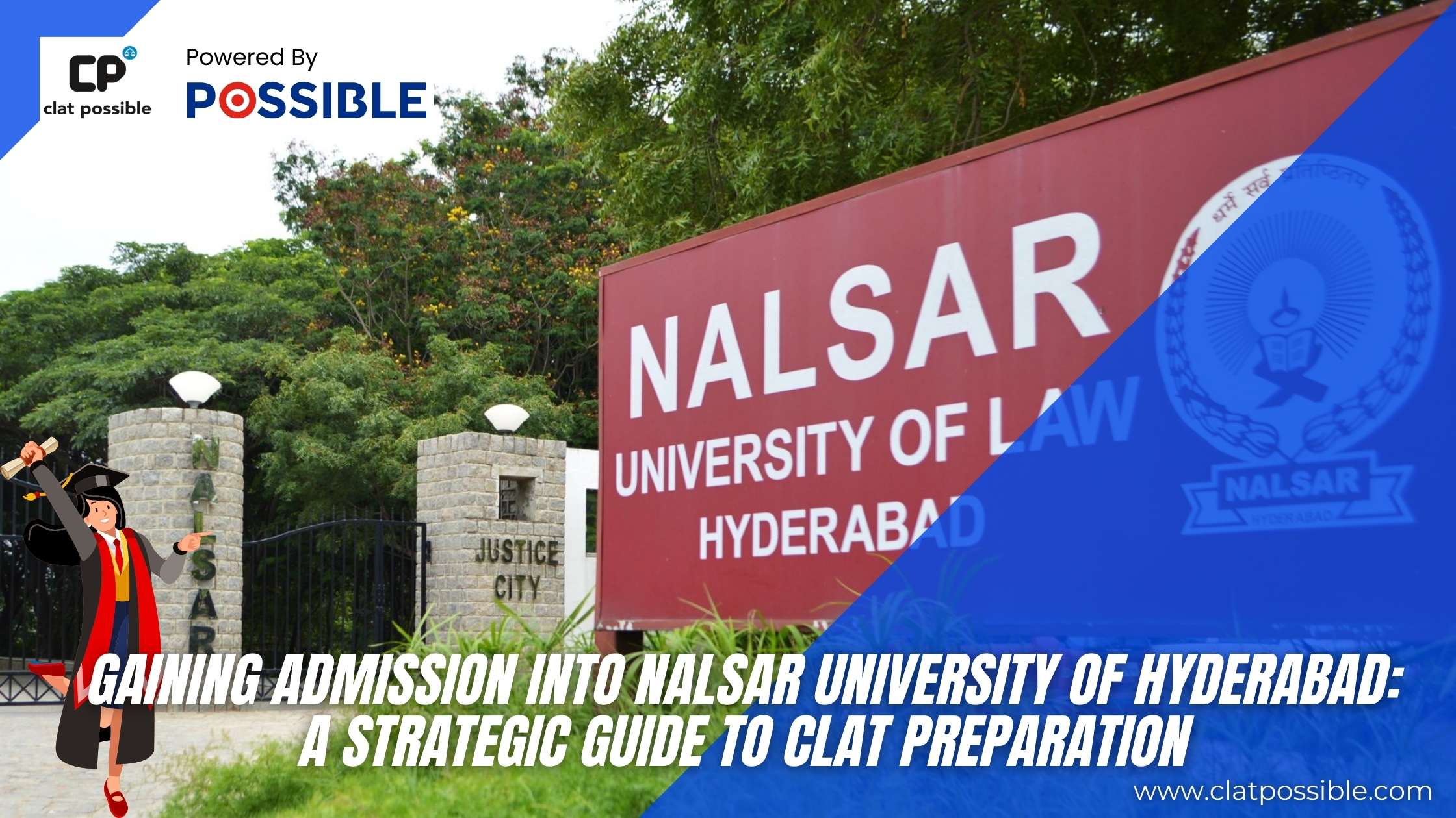 Admission into NALSAR University of Hyderabad